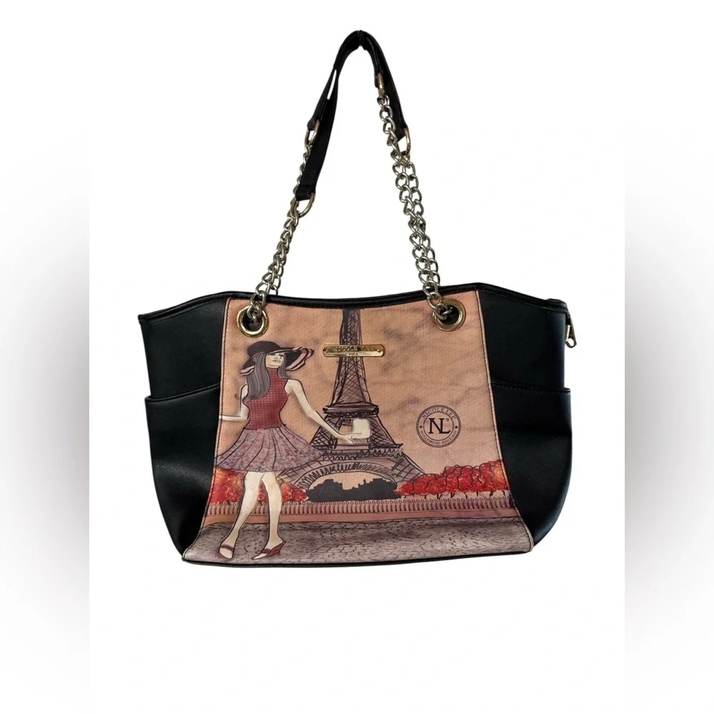 Nicole Lee graphic Tote‎ Bag